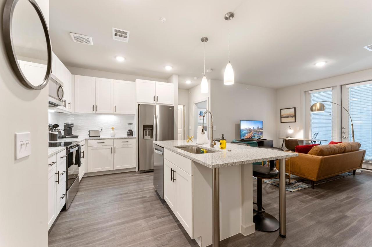 Luxury Central Apts - Free Parking, Gym, Fast Wifi Apartamento Austin Exterior foto