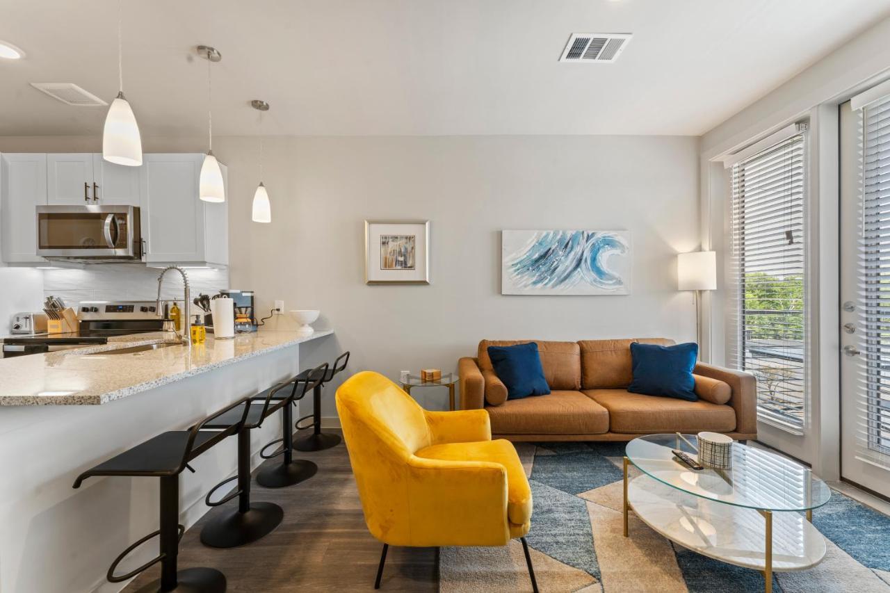 Luxury Central Apts - Free Parking, Gym, Fast Wifi Apartamento Austin Exterior foto
